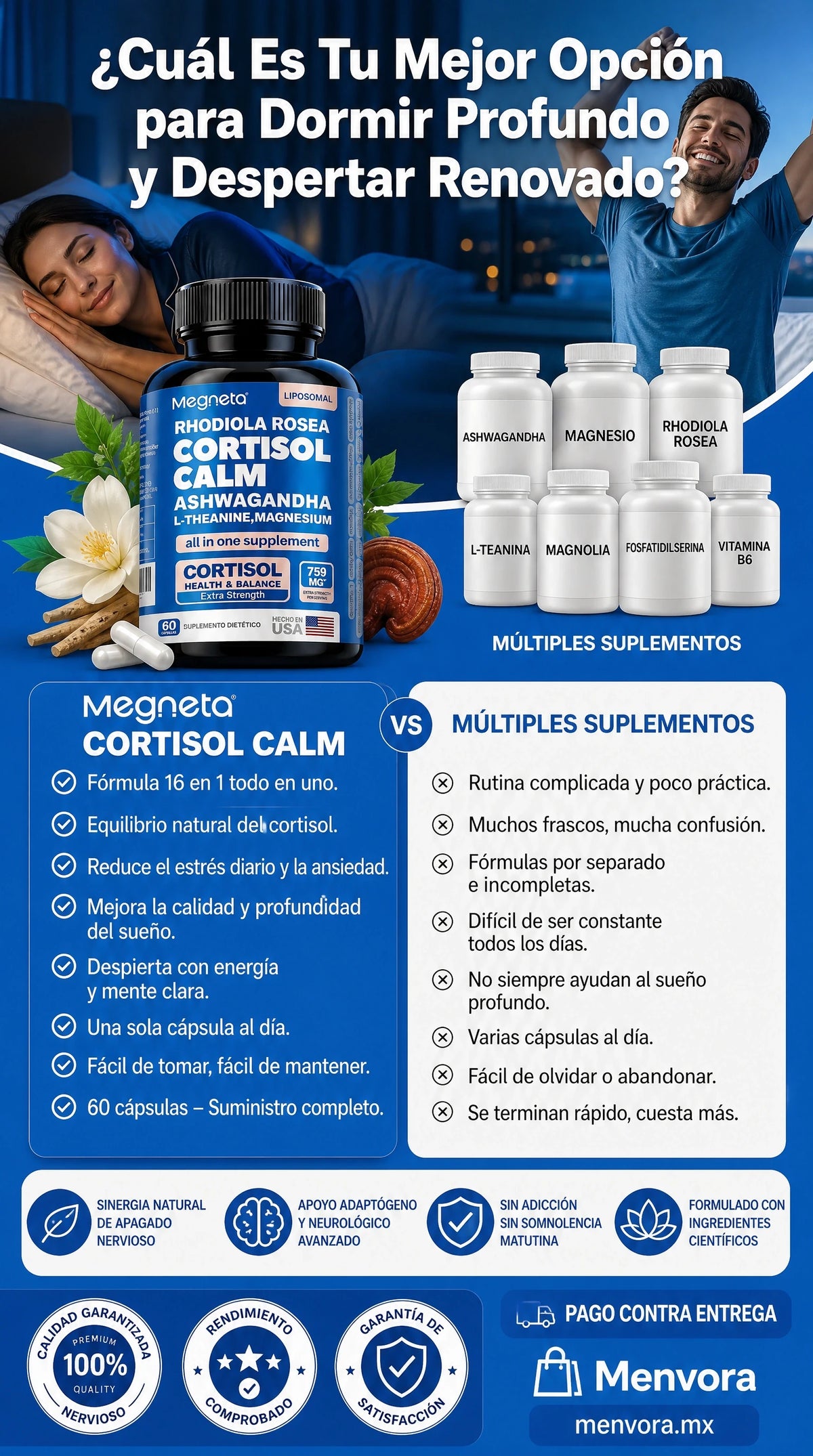 Duerme profundo — Cortisol Calm