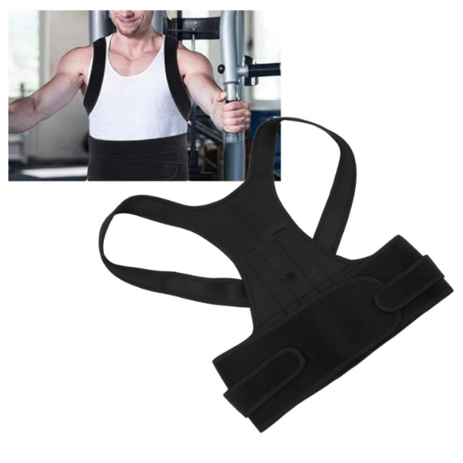 Corrector de postura — producto y uso en gym