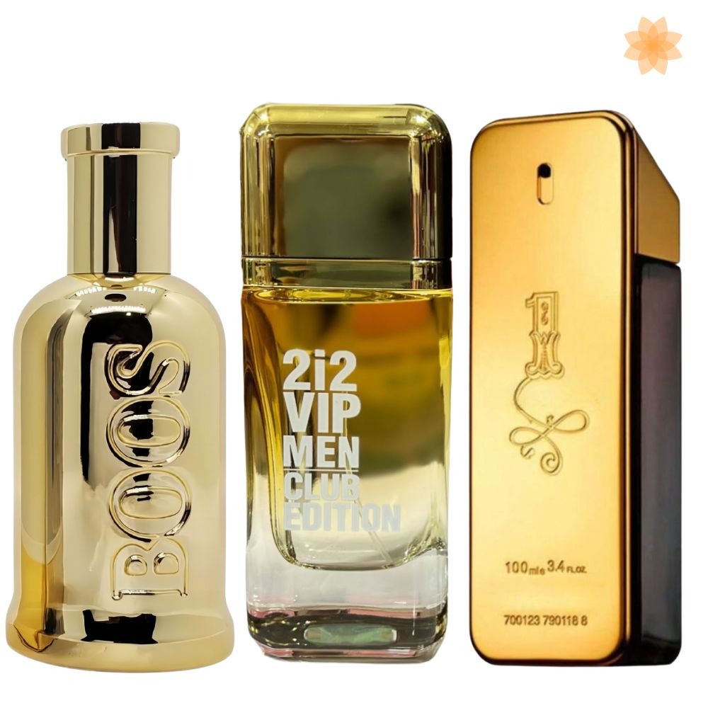 Premium Men's Fragrance Set (3-in-1 Pack) – Luxury, Variety & Long-Lasting
